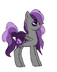 Size: 454x570 | Tagged: safe, artist:sodadoodle, imported from derpibooru, oc, oc only, oc:scintillalight, pegasus, pony, colored wings, frown, pattern, simple background, solo, transparent background