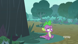 Size: 1920x1080 | Tagged: safe, imported from derpibooru, screencap, spike, molt down, discovery family logo, stone scales