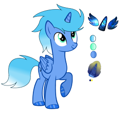 Size: 2480x2320 | Tagged: dead source, safe, artist:rainbows-skies, artist:thesmall-artist, imported from derpibooru, oc, oc only, oc:blue galaxy, alicorn, pony, base used, high res, male, simple background, solo, stallion, transparent background