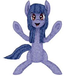 Size: 400x474 | Tagged: safe, artist:restartbob, imported from derpibooru, oc, oc only, oc:cosmia nebula, pony, female, happy, hug request, mare, open arms, simple background, sitting, smiling, solo, transparent background