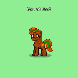 Size: 399x399 | Tagged: safe, artist:sb1991, imported from derpibooru, oc, oc:carrot root, earth pony, pony, pony town