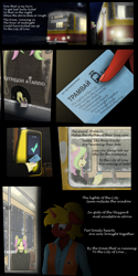 Size: 3000x6000 | Tagged: safe, artist:subway777, imported from derpibooru, oc, oc:mollydv, oc:tatra, anthro, anthro oc, comic, female, lesbian, lyrics, money, night, poem, romantic, russia, snow, snowfall, storm, text, ticket, train, tram