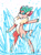 Size: 817x1112 | Tagged: safe, artist:imaranx, imported from derpibooru, velvet reindeer, deer, reindeer, them's fightin' herds, community related, crystal, female, ice, solo, velvet (tfh)