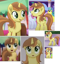 Size: 590x630 | Tagged: safe, imported from derpibooru, screencap, glitter glow, lemon hearts, nougat praliné, open skies, pony, unicorn, my little pony: the movie, background pony, compilation, cropped, female, mare, solo focus