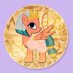 Size: 800x801 | Tagged: safe, artist:pixelkitties, imported from derpibooru, somnambula, pegasus, pony, 2d, female, hieroglyphics, mare, solo