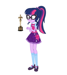 Size: 1728x1928 | Tagged: safe, imported from derpibooru, sci-twi, twilight sparkle, equestria girls, oscar