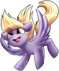 Size: 1024x1231 | Tagged: safe, artist:paintcoloryt, imported from derpibooru, derpy hooves, pegasus, pony, cute, derpabetes, female, mare, simple background, smiling, solo, spread wings, transparent background, wings