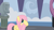 Size: 1920x1080 | Tagged: safe, imported from derpibooru, screencap, fluttershy, pony, school daze, female, hair over one eye, hiding behind mane, school, solo, statue