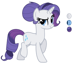 Size: 1576x1352 | Tagged: safe, artist:rainbows-skies, artist:thesmall-artist, imported from derpibooru, rarity, pony, alternate hairstyle, alternate universe, female, simple background, solo, transparent background