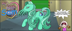 Size: 780x335 | Tagged: safe, artist:whitepony, imported from derpibooru, pony, body horror, comic, cthulhu, eldritch abomination, falling, freefall, ponified, pony reference, sam starfall
