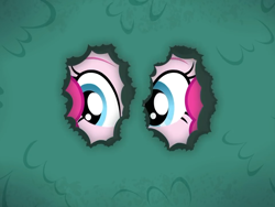 Size: 960x720 | Tagged: safe, imported from derpibooru, screencap, pinkie pie, equestria girls, equestria girls series, super squad goals, bush, cropped, disguise, eye, eyes, female, hiding, looking, solo