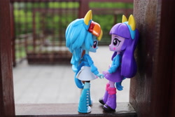 Size: 6000x4000 | Tagged: safe, artist:artofmagicpoland, imported from derpibooru, rainbow dash, twilight sparkle, equestria girls, doll, equestria girls minis, female, lesbian, shipping, toy, twidash