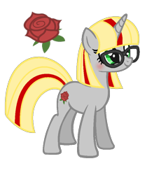 Size: 684x815 | Tagged: safe, artist:darbypop1, imported from derpibooru, oc, oc only, oc:bex rose, pony, unicorn, base used, female, glasses, mare, simple background, solo, transparent background