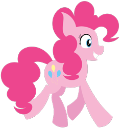 Size: 3624x3816 | Tagged: safe, artist:reconprobe, imported from derpibooru, pinkie pie, pony, female, mare, simple background, solo, transparent background