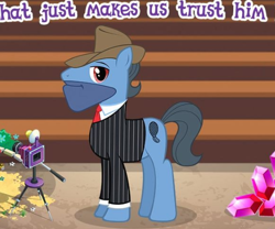 Size: 518x430 | Tagged: safe, imported from derpibooru, jargon, pony, cropped, gameloft, hat, meme, solo, wow! glimmer