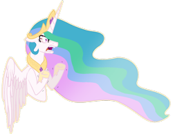 Size: 1024x793 | Tagged: safe, artist:leanne264, imported from derpibooru, princess celestia, pony, angry, bloodshot eyes, female, mare, simple background, solo, transparent background