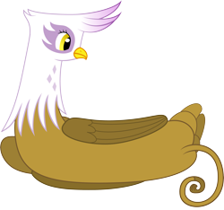 Size: 4319x4034 | Tagged: safe, artist:mfg637, imported from derpibooru, gilda, griffon, absurd resolution, female, lying, simple background, solo, transparent background, vector