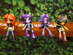 Size: 4608x3456 | Tagged: safe, imported from derpibooru, daring do, rarity, starlight glimmer, sunset shimmer, equestria girls, doll, equestria girls minis, eqventures of the minis, female, fuck the police, singapore, toy