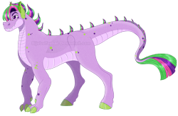 Size: 1651x1084 | Tagged: safe, artist:bijutsuyoukai, imported from derpibooru, oc, oc only, dracony, hybrid, interspecies offspring, male, offspring, parent:spike, parent:twilight sparkle, parents:twispike, simple background, solo, transparent background