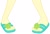 Size: 3333x2272 | Tagged: safe, artist:g-side sf, artist:gabosor, edit, imported from derpibooru, fluttershy, equestria girls, equestria girls series, cropped, feet, legs, pictures of legs, sandals