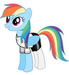 Size: 827x900 | Tagged: safe, artist:isegrim87, edit, imported from derpibooru, rainbow dash, pony, clothes, female, football, germany, simple background, socks, solo, sports, transparent background, vector