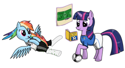 Size: 1210x660 | Tagged: safe, artist:isegrim87, edit, imported from derpibooru, rainbow dash, book, clothes, football, germany, italy, simple background, socks, sports, transparent background