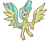 Size: 3000x2500 | Tagged: safe, artist:chedx, imported from derpibooru, princess skystar, classical hippogriff, hippogriff, my little pony: the movie, female, simple background, solo, spread wings, transparent background, wings