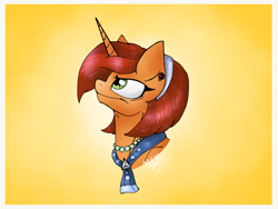 Size: 2048x1536 | Tagged: safe, artist:melonseed11, imported from derpibooru, stellar flare, pony, the parent map, bust, female, portrait, solo