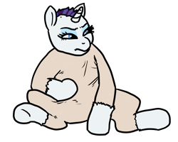 Size: 1499x1199 | Tagged: source needed, safe, artist:pony quarantine, imported from derpibooru, rarity, pony, annoyed, female, ponified animal photo, shaved, simple background, solo, transparent background