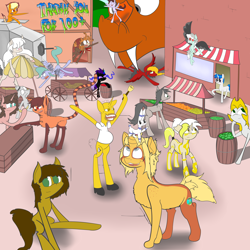 Size: 7000x7000 | Tagged: safe, artist:ask-a-colt-and-his-fox, imported from derpibooru, oc, oc only, oc:banana pie, oc:cynical flitter, oc:dazed timid, oc:enderstine, oc:fionna fire, oc:insane jack, oc:just-a-taco-thing, oc:kettle, oc:leonidas littlelight, oc:les beyond, oc:nemo von silver, oc:olive, oc:red panda damon, oc:reversalmushroom, oc:shaula, oc:shield scales, oc:shy heart, oc:silky skies, oc:sweet treats, pony, absurd resolution, crowd, follower celebration, followers, followers picture, reversalmushroom, tumblr, tumblr comic