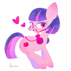 Size: 1447x1447 | Tagged: safe, artist:1drfl_world_end, imported from derpibooru, pony, bridle, female, glasses, headphones, heart, japan racing association, mare, not twilight sparkle, pop team epic, pop team epic kinen, sabukaru kuso hinba, solo, tack