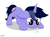 Size: 2797x2046 | Tagged: safe, artist:kimjoman, artist:php142, imported from derpibooru, oc, oc only, oc:purple flix, pony, unicorn, curious, cute, face down ass up, flower, looking down, male, simple background, smiling, solo, stare, white background