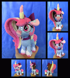 Size: 4393x4845 | Tagged: safe, artist:fireflytwinkletoes, imported from derpibooru, oc, oc only, oc:polly, hybrid, absurd resolution, female, hand, irl, photo, plushie, solo