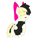 Size: 2000x1500 | Tagged: safe, artist:panustar, imported from derpibooru, songbird serenade, pony, my little pony: the movie, bow, female, hoof on chest, mare, simple background, solo, white background