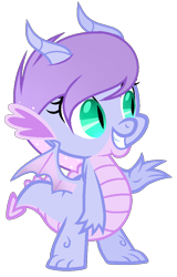 Size: 624x972 | Tagged: dead source, safe, artist:galaxynightyt, imported from derpibooru, oc, oc only, oc:angelica, dragon, female, offspring, parent:princess ember, parent:spike, parents:emberspike, simple background, solo, transparent background