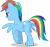 Size: 7000x6649 | Tagged: safe, artist:luckreza8, imported from derpibooru, rainbow dash, pegasus, pony, the mean 6, .svg available, absurd resolution, butt, female, mare, open mouth, plot, rainbutt dash, simple background, solo, transparent background, underhoof, vector