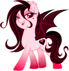 Size: 793x825 | Tagged: safe, artist:mychelle, imported from derpibooru, oc, oc only, oc:strip tease, bat pony, pony, base used, female, mare, movie accurate, simple background, solo, transparent background