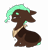 Size: 3849x4049 | Tagged: safe, artist:crazllana, imported from derpibooru, oc, oc only, oc:bread, earth pony, pony, chibi, female, floppy ears, mare, simple background, sitting, solo, transparent background