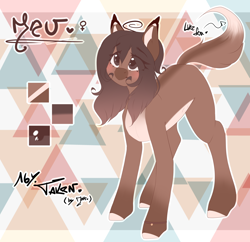 Size: 2750x2666 | Tagged: safe, artist:mauuwde, imported from derpibooru, oc, oc only, oc:maude, earth pony, pony, female, high res, mare, reference sheet, solo