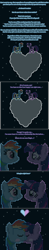 Size: 504x2597 | Tagged: safe, artist:verve, imported from derpibooru, rainbow dash, twilight sparkle, alicorn, genie, pegasus, pony, ain't never had friends like us, backlighting, blushing, cloud, comic, female, heart, kissing, lesbian, mare, pixel art, shipping, stars, twidash, twilight sparkle (alicorn)