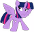 Size: 4690x4448 | Tagged: safe, artist:ejlightning007arts, imported from derpibooru, twilight sparkle, alicorn, pony, absurd resolution, female, simple background, solo, transparent background, twilight sparkle (alicorn), vector, wings