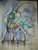 Size: 2976x3968 | Tagged: safe, artist:bluekite-falls, imported from derpibooru, oc, oc only, oc:lux arcana, alicorn, pony, alicorn oc, bat wings, solo, traditional art, watercolor painting
