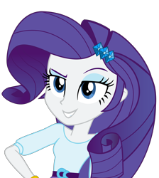 Size: 10776x12003 | Tagged: dead source, safe, artist:rarespirit611, imported from derpibooru, rarity, dance magic, equestria girls, spoiler:eqg specials, absurd resolution, clothes, female, lidded eyes, sassy, simple background, solo, transparent background, vector