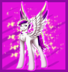 Size: 3614x3817 | Tagged: safe, artist:ggchristian, imported from derpibooru, oc, oc only, oc:miss joy, pegasus, pony, female, high res, mare, solo