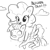 Size: 1650x1650 | Tagged: safe, artist:tjpones, imported from derpibooru, pinkie pie, twilight sparkle, alicorn, earth pony, pony, black and white, female, grayscale, mare, monochrome, pinkie pie riding twilight, ponies riding ponies, riding, twilight sparkle (alicorn)