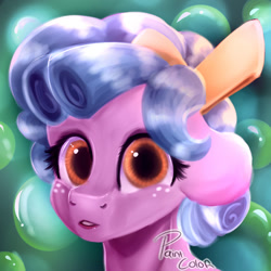 Size: 800x801 | Tagged: safe, artist:paintcoloryt, imported from derpibooru, cozy glow, pony, marks for effort, female, filly, looking at you, solo