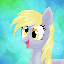 Size: 1280x1280 | Tagged: safe, artist:karzii, imported from derpibooru, derpy hooves, pegasus, pony, female, mare, solo