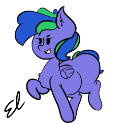 Size: 927x903 | Tagged: safe, artist:somefrigginnerd, imported from derpibooru, oc, oc only, oc:felicity stars, pegasus, pony, blank flank, chest fluff, chibi, chubby, female, mare, old timey, signature, simple background, solo, transparent background