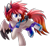 Size: 1024x940 | Tagged: safe, artist:deiiriush, imported from derpibooru, oc, oc only, oc:alder blitz, pegasus, pony, bandana, blue eyes, clothes, male, open mouth, shoes, simple background, sneakers, solo, transparent background