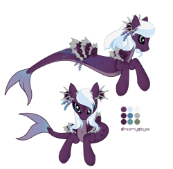 Size: 1024x998 | Tagged: safe, artist:zahpkiel, imported from derpibooru, oc, oc only, oc:dreamy abyss, kelpie, merpony, pony, digital art, female, mare, simple background, solo, transparent background